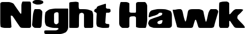 Night Hawk Font