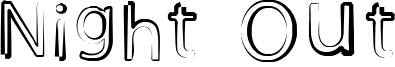 Night Out Font
