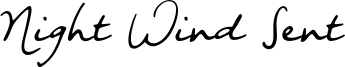 NightWindSentSample.otf