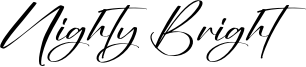 Nighty Bright Font