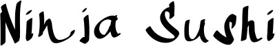 Ninja Sushi Font