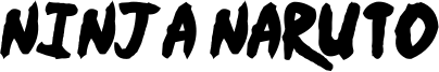 Ninja Naruto Font