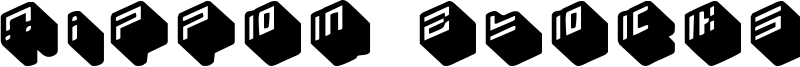 Nippon Blocks Font