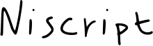 NISCRIPT-Regular.otf