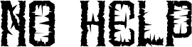 No Help Font