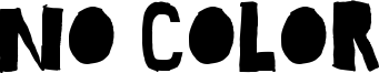 No Color Font