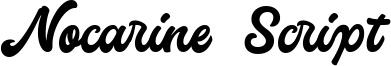 Nocarine Script Font