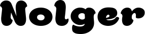 Nolger Font