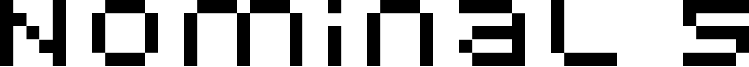 Nominal 5 Font