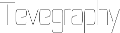 NON-LICENSED_Tevegraphy_Light.ttf