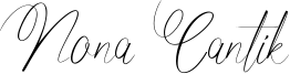 Nona Cantik Font