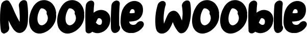 Nooble Wooble Font