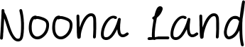 Noona Land Font