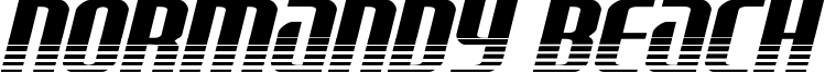 Normandy Beach Font