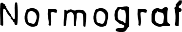 Normograf Font