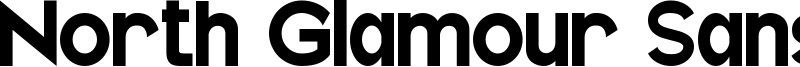 North Glamour Sans Font