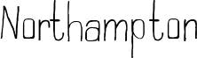 Northampton Font