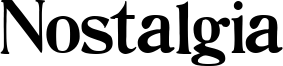 Nostalgia Font
