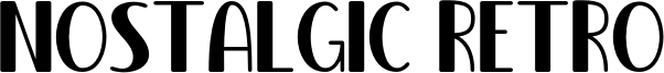 Nostalgic Retro Font