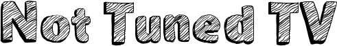 Not Tuned TV Font