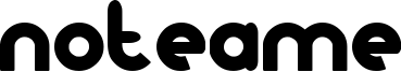 Noteame Font