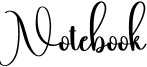 Notebook Font