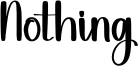 Nothing Font