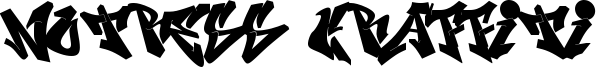 Notress Graffiti Font