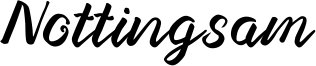 Nottingsam Font