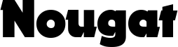 Nougat Font