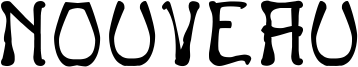 Nouveau Font