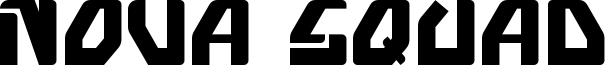 Nova Squad Font