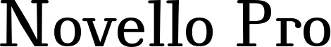 Novello Pro Font
