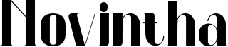 Novintha Font
