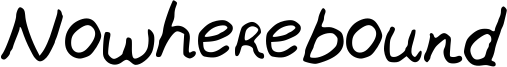 Nowherebound Font