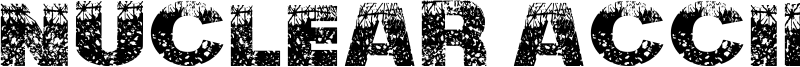 Nuclear Accident Font