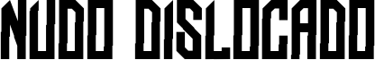 Nudo Dislocado Font