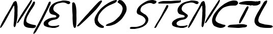 nuevostencil tilt.ttf
