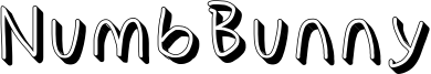 NumbBunnyShD.otf