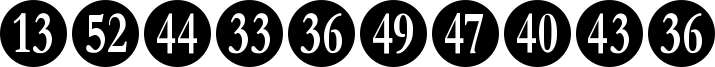 Numberpile Font