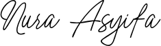 Nura Asyifa Font