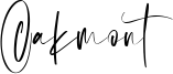 Oakmont Font