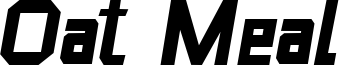 OatMeal.ttf