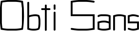 Obti Sans - Mac.ttf