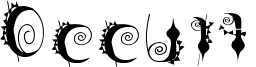 Occult Font