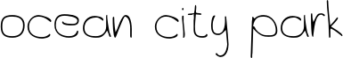 Ocean City Park Font