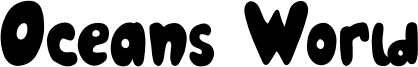 Oceans World Font
