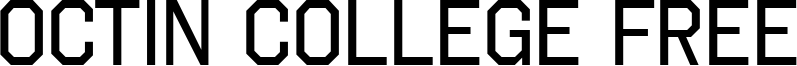 Octin College Free Font