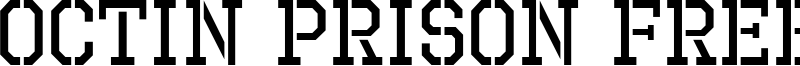 Octin Prison Free Font