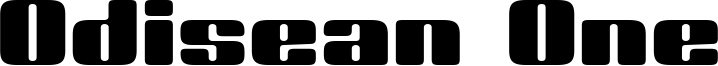 Odisean One Font